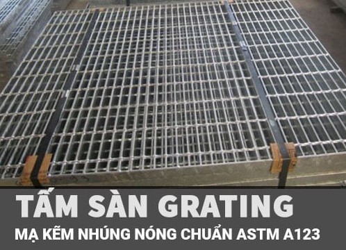 Tấm Sàn Grating Mạ Kẽm